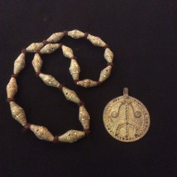Necklace and pendant from Mali