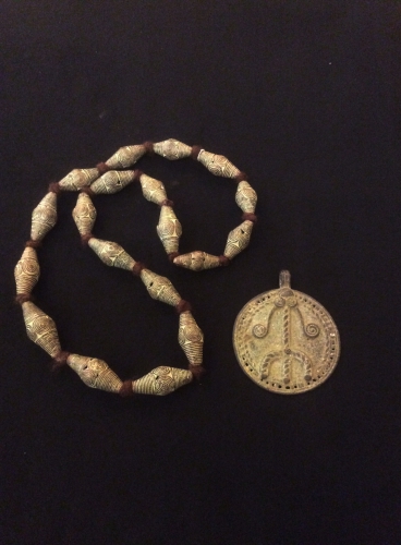 Necklace and pendant from Mali